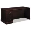Hon Company 94000 Series Desk For Right Return, 66w x 30d x 29-1/2h, Mahogany