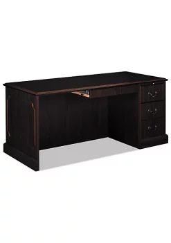 Hon Company 94000 Series "L" Desk For Left Return, 66w x 30d x 29-1/2h, Mahogany