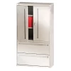 Hon Company 700 Series Lateral File w/Storage Cabinet, 42w x 19-1/4d, Putty