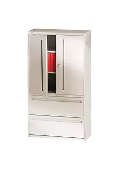 Hon Company 700 Series Lateral File w/Storage Cabinet, 42w x 19-1/4d, Putty -Hon Company Shop Belk 177