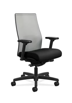 Hon Company Ignition 2.0 4-Way Stretch Mid-Back Mesh Task Chair, Supports up to 300 lbs.,Seat, Fog Back,Base -Hon Company Shop Belk 22