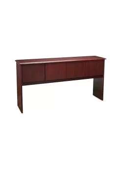 Hon Company 94000 Series Stack-On Storage Hutch With 4 Doors, 70w x 16-1/8d x 37h, Mahogany