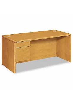 Hon Company 10700 Series "L" 3/4 Left Pedestal, 66w x 30d x 29 1/2h, Harvest -Hon Company Shop Belk 226