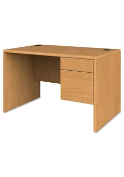 Hon Company 10700 Series Single.75 Right Pedestal Desk, 48w x 30d x 29.5h, Harvest -Hon Company Shop Belk 275
