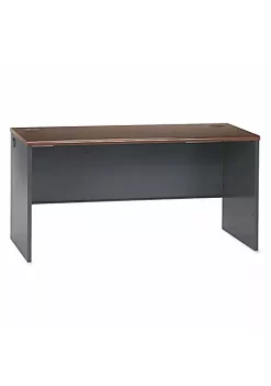 Hon Company 38000 Series Desk Shell, 72w x 24d x 29-1/2h, Mahogany/Charcoal -Hon Company Shop Belk 311