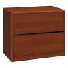 Hon Company 10700 Series Two Drawer Lateral File, 36w x 20d x 29 1/2h, Cognac