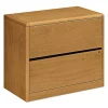 Hon Company 10700 Series Two Drawer Lateral File, 36w x 20d x 29 1/2h, Harvest