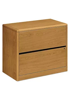 Hon Company 10700 Series Two Drawer Lateral File, 36w x 20d x 29 1/2h, Harvest