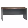 Hon Company 38000 Series Desk Shell, 60w x 24d x 29-1/2h, Mahogany/Charcoal