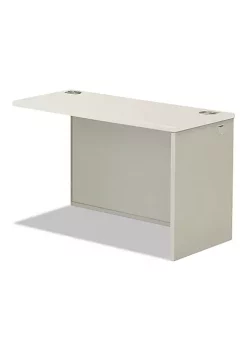 Hon Company 38000 Series Return Shell, 33.75w x 65d x 4.19h, Silver Mesh/Light Gray, Right