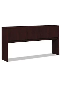 Hon Company 10500 Series Stack-On Storage Unit, 72w x 14-5/8d x 37-1/8h, Mahogany