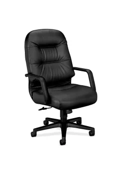 Hon Company 2090 Pillow-Soft Series Executive Leather High-Back Swivel/Tilt Chair -Hon Company Shop Belk 374
