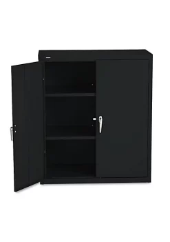 Hon Company Assembled Storage Cabinet, 36w x 18-1/4d x 41 3/4h, Black