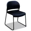 Hon Company GuestStacker Series Chair, Regattawith Finish Legs, 4/Carton per Case