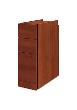 Hon Company Narrow Box/BX/File Pedestal for 10500/10700 Series Shells, 28" High, Cognac