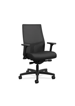 Hon Company Ignition 2.0 4-Way Stretch Mid-Back Mesh Task Chair, Supports up to 300 lbs,Seat/Back and Base -Hon Company Shop Belk 439