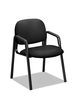 Hon Company Solutions Seating 4000 Series Leg Base Guest Chair, Black