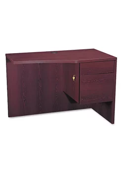 Hon Company 10500 Series Curved Return, Right, 42w x 18-24d x 29 1/2h, Mahogany