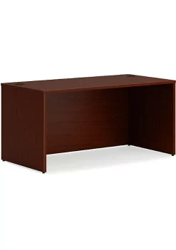 Hon Company Mod Desk Shell, 60" x 30" x 29", Traditional Mahogany