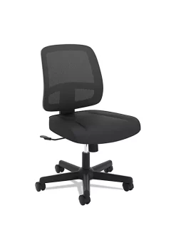 Hon Company VL205 Armless Mesh Back Task Chair, Black