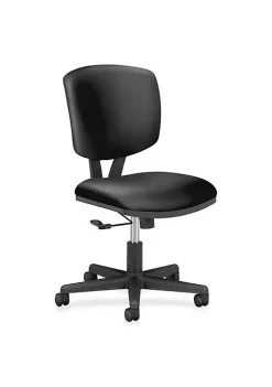 Hon Company Volt Series Task Chair, Black Leather