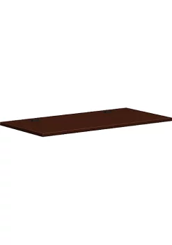 Hon Company Mod Worksurface, 48w x 24d, Traditional Mahogany -Hon Company Shop Belk 682