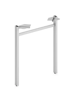 Hon Company Mod U-Leg, 23.75" x 2" x 27.86", Silver -Hon Company Shop Belk 694