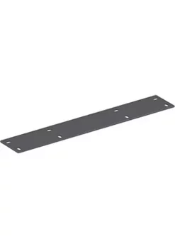 Hon Company Mod Flat Bracket to Join 24"d Worksurfaces to 30"d Worksurfaces to Create an L-Station, Graphite