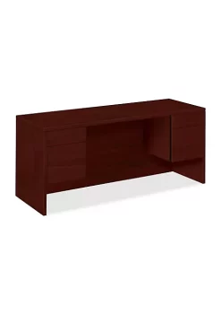 Hon Company 10500 Series Kneespace Credenza With.75-Height Pedestals, 60w x 24d, Mahogany -Hon Company Shop Belk 87