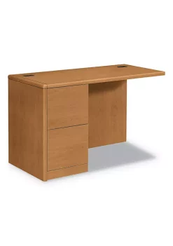 Hon Company 10700 Series Full Left Pedestal Return, 48w x 24d x 29 1/2h, Harvest -Hon Company Shop Belk 98